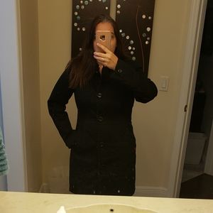 H&M Black Trench